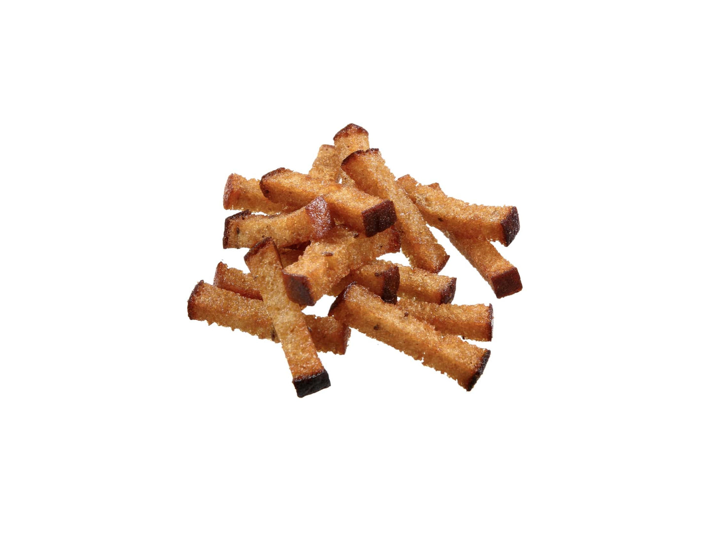 Kepintos duonos juostelės BIRŽŲ DUONA, su česnaku, 1,7 kg