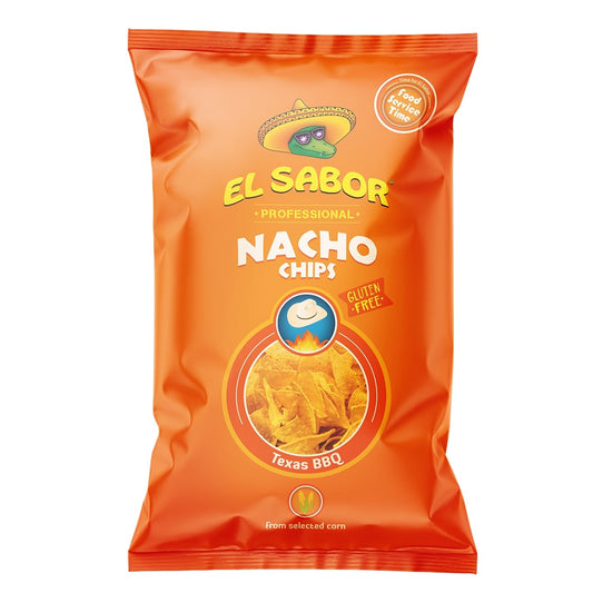 Kukurūzų traškučiai EL SABOR, BBQ skonio, 425 g