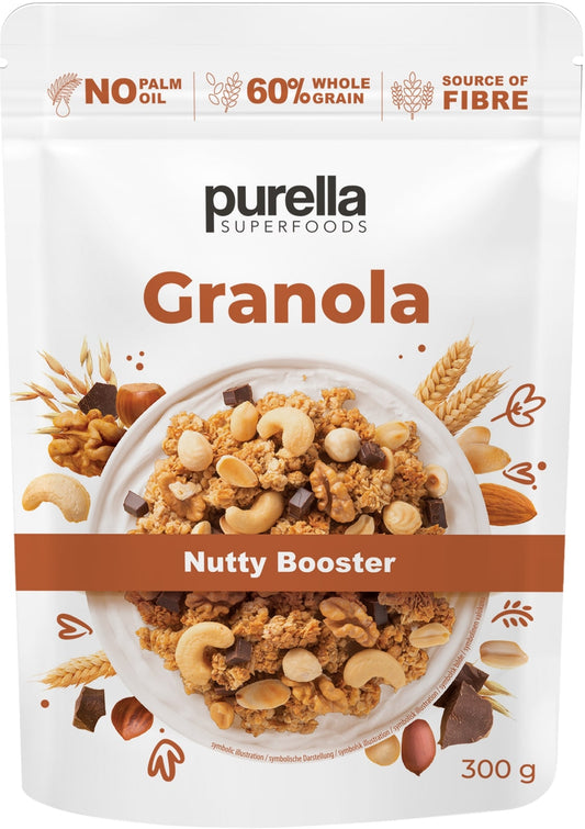 Granola PURELLA, su šokoladu ir riešutais, 300 g