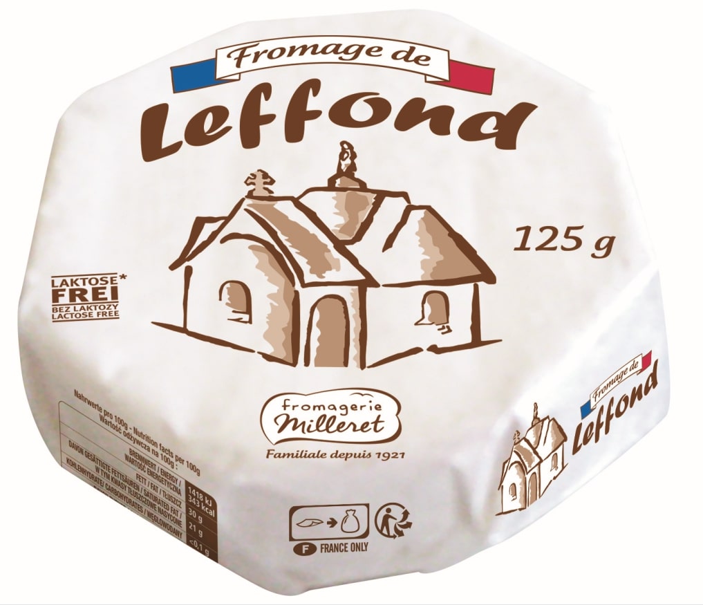 Pelėsinis sūris Brie, LEFFOND, 125g
