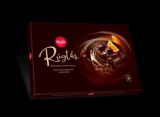 Karčiojo šokolado saldainių asorti LAIMA, 360g