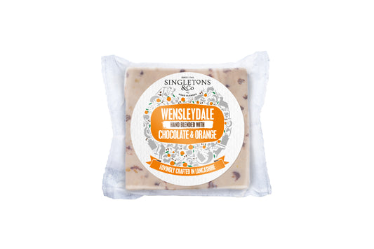 Sūris WENSLEYDALE Chocolate & Orange, 200 g