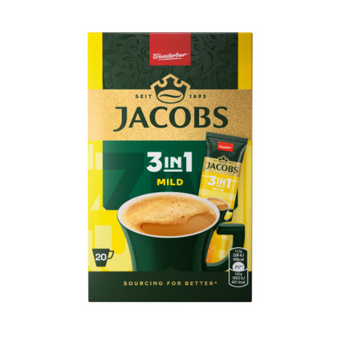Coffee drink JACOBS Mild 3in1, 20x11.1g box