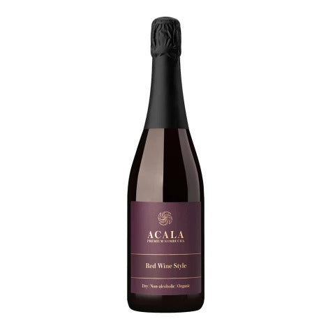 Ekologiškas gaivusis arbatos gėrimas ACALA Red Wine Style, 750 ml, LT-EKO-001
