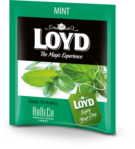 Žolelių arbatos gėrimas LOYD HORECA line Pipirmėčių, 500 x 1,7 g