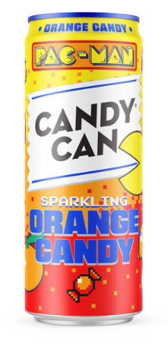 Gazuotas gaivusis gėrimas CANDY CAN x Pac-Man Orange Candy, 0.33 l