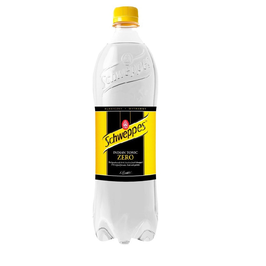 Gaivusis gazuotas gėrimas SCHWEPPES Tonic Zero, PET, 0.85l