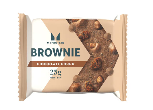 Šokoladnis skanėstas Brownie MY PROTEIN, su šokolado gabaliukais, 75 g