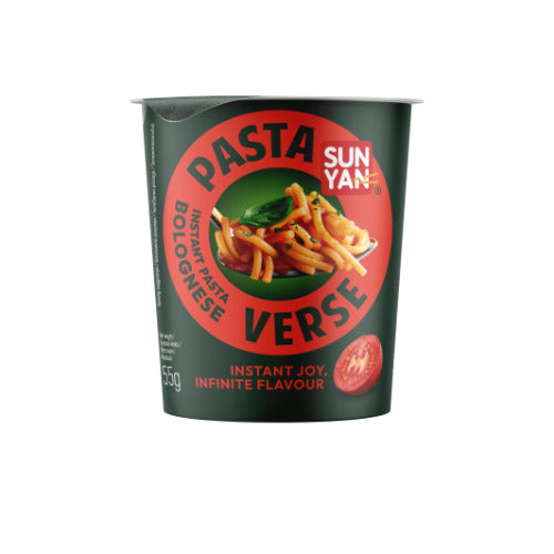 Instant pasta SUN YAN, Pasta Verse, with bolognese sauce, 55g