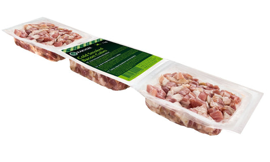 Šaltai rūkyti šoninės kubeliai, 1 kg