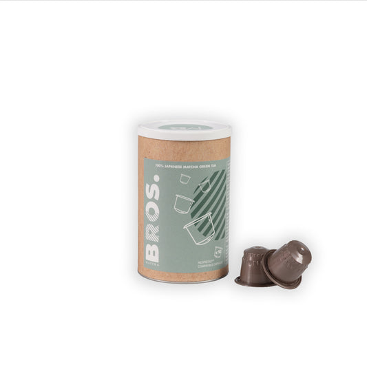 Žaliosios arbatos kapsulės MATCHA BROS, tradicinė, 10 vnt.