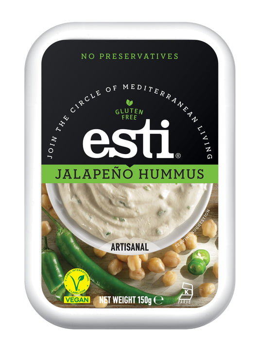 Humusas ESTI, su chalapos paprika, 150 g
