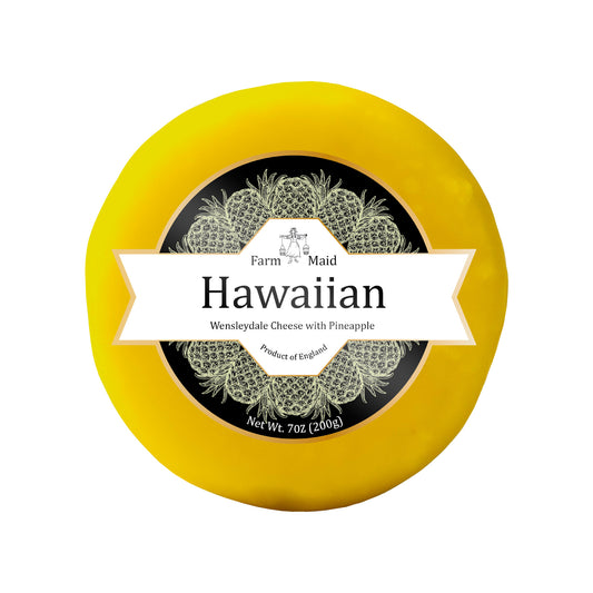 Sūris Wensleydale FARM MAID, su ananasais, 200 g