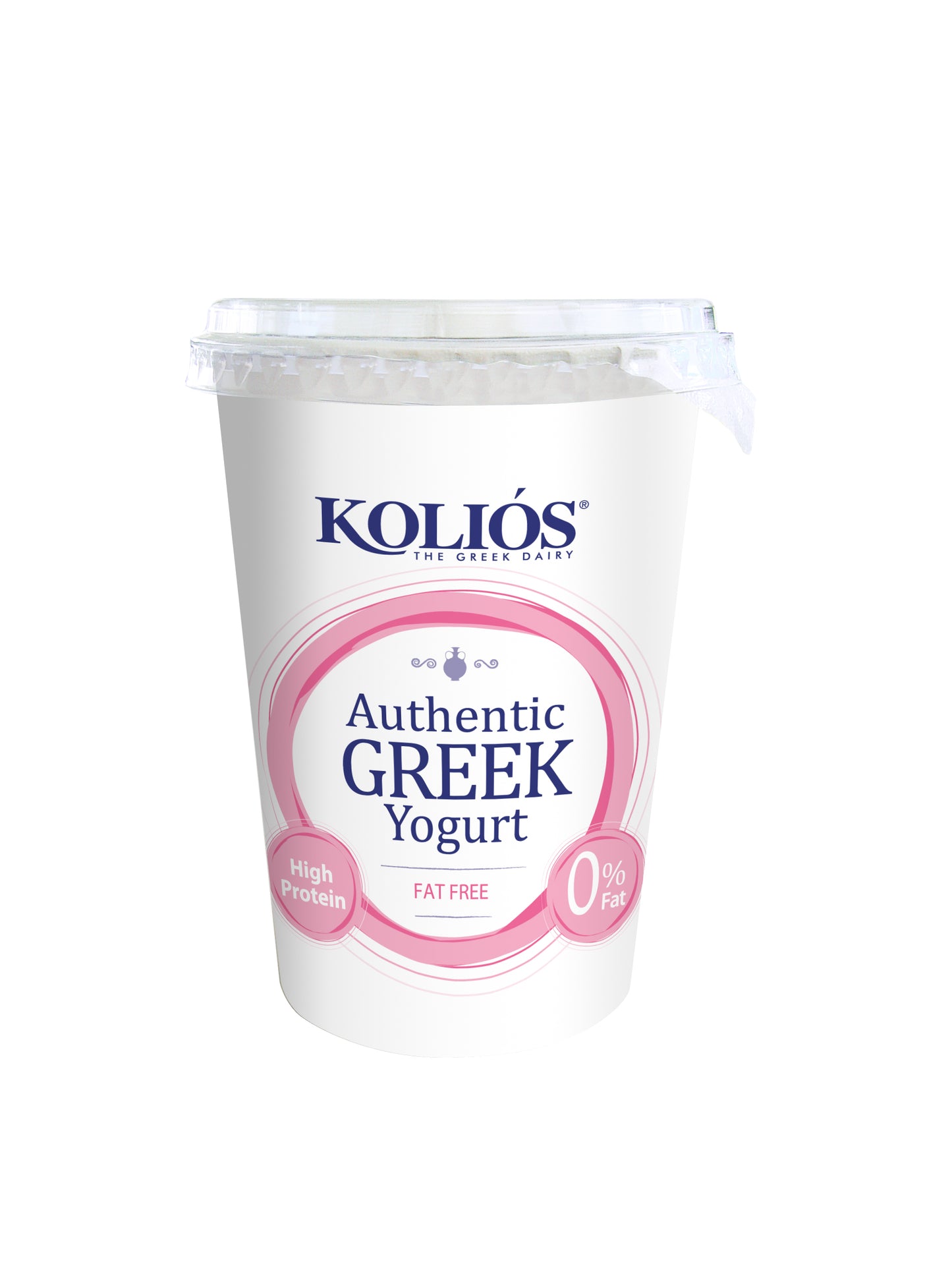 Graikiškas jogurtas KOLIOS, 0%, autentiškas, 500 g
