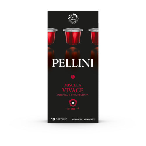 Kavos kapsulės PELLINI Vivace, 10x5,5g