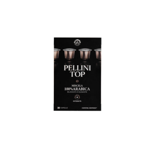 Kavos kapsulės PELLINI Top, 30x5,5g