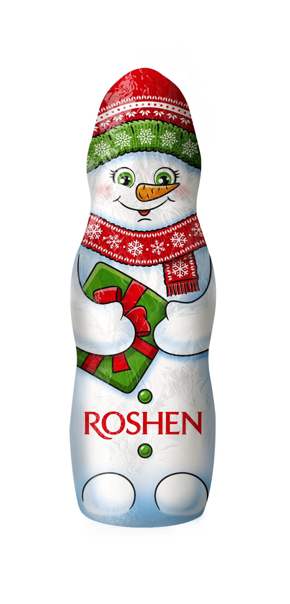 Pieniško šokolado figūra ROSHEN, Sniego senis, 45 g