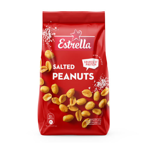 Roasted peanuts ESTRELLA, with salt, 240 g