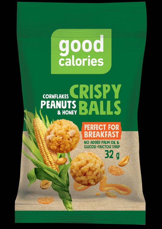 GOOD CALORIES toasted oats snack, with salted peanuts, 32 g