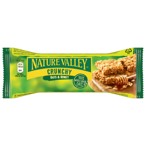 Crunchy cereal bar NATURE VALLEY with oats and honey, 42g