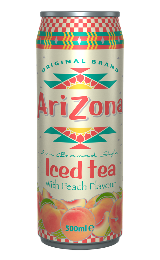 Juodosios arbatos gėrimas ARIZONA, persikų skonio, 500 ml D