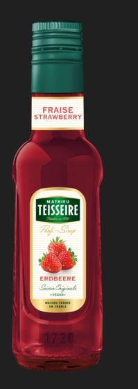 Syrup TEISSEIRE, strawberry flavor, 0.25 l