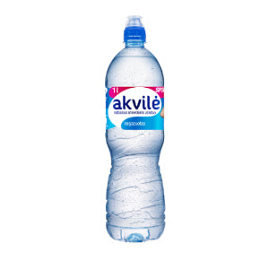 Natural mineral water AKVILĖ Sport, still, 1 l, PET D