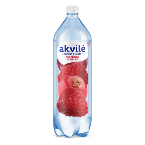 Table water AKVILĖ "Red berry mix" 1.5 L