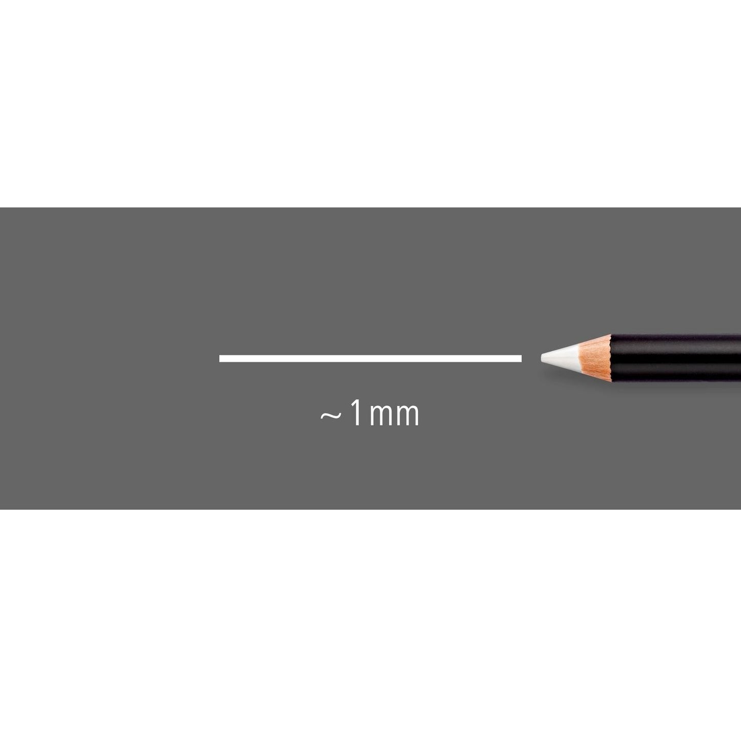 Dry permanent marker STAEDTLER LUMOCOLOR, white.
