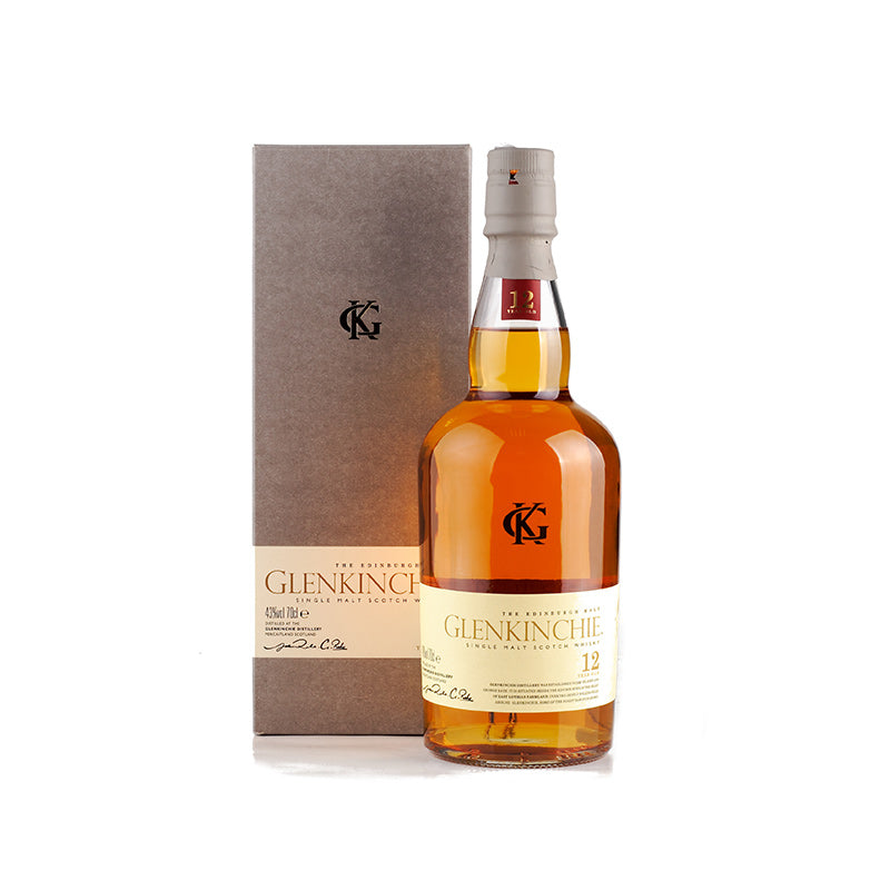Whiskey GLENKINCHIE 12 Years Single Malt, 43%, 0.7 l