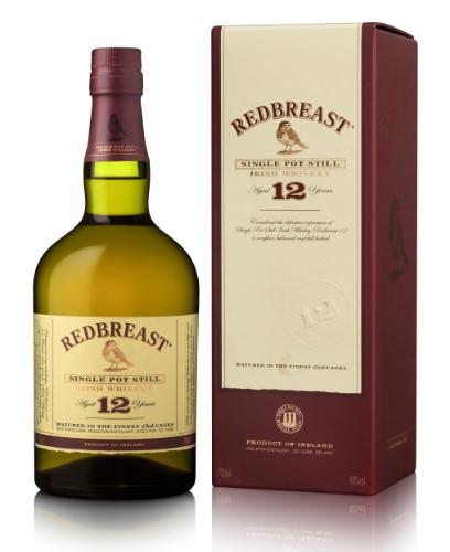 Airiškas viskis REDBREAST 12YO 40%, 0.7L