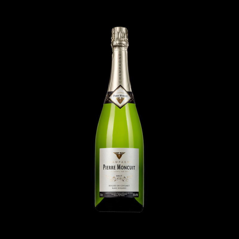 Šampanas PIERRE MONCUIT Hugues de Coulmet Blanc de Blancs Brut, 12%, 0,75l