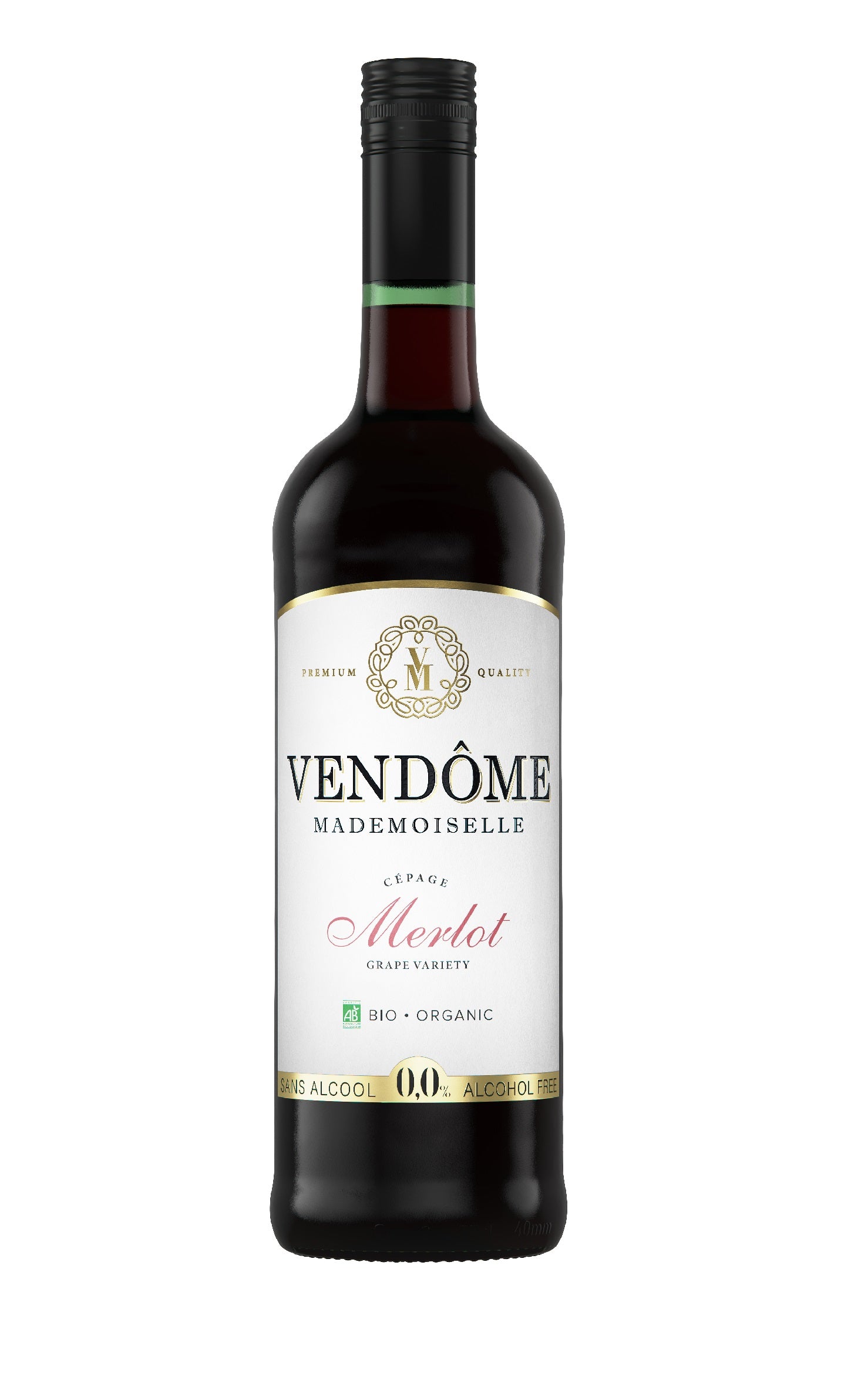 Nealkoholinis vynas, Vendome Merlot, 0,75l, LT-EKO-001