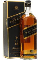 Škotiškas viskis JOHNNIE WALKER BLACK LABEL 12YO, maišytas, 1 l