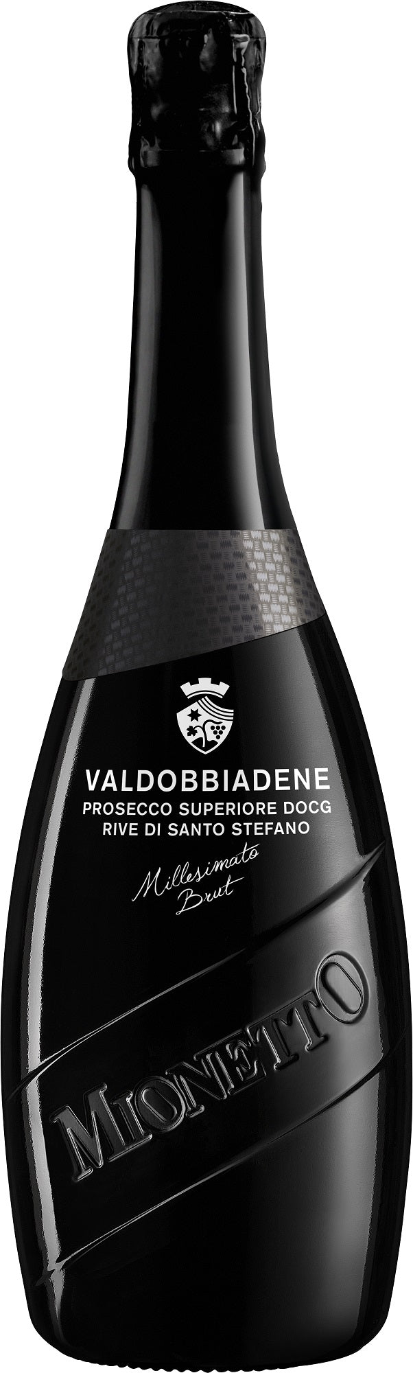 Sparkling wine MIONETTO PROSECCO DOCG VALDOBBIADENE, 11%, white brut, 0.75L