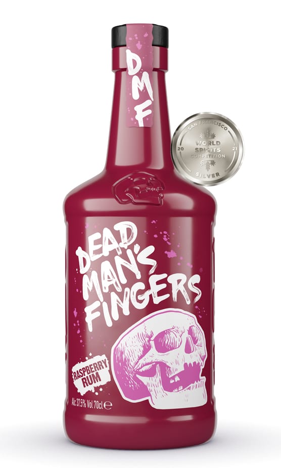 Rum and raspberry flavored spirit DEAD MAN'S FINGERS, Raspberry, 37.5%, 0.7l