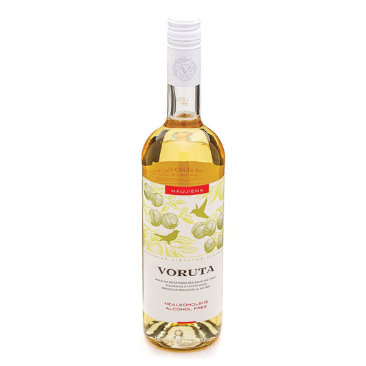 Nealkoholinis vaisių vynas VORUTA, baltas, 0,75 l
