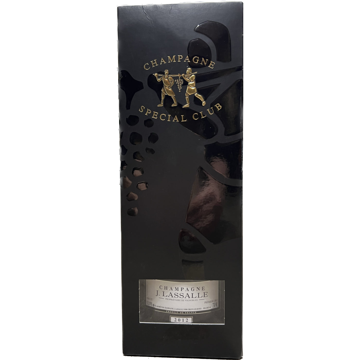 Šampanas J.LASSALLE Special Club, Vintage 2012, briutas, 0,75l