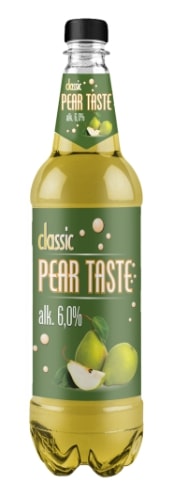 Beer cocktail CLASSIC, Pear flavor, 6.0%, 1 l