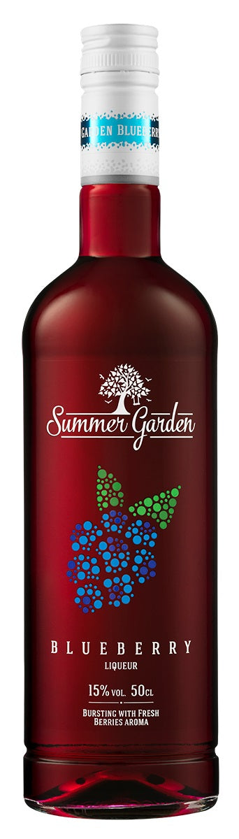 Liqueur SUMMER GARDEN, blueberry, 15%, 0.5 l