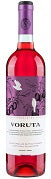 Natural plum wine VORUTA, pink, 9%, 0.75 l