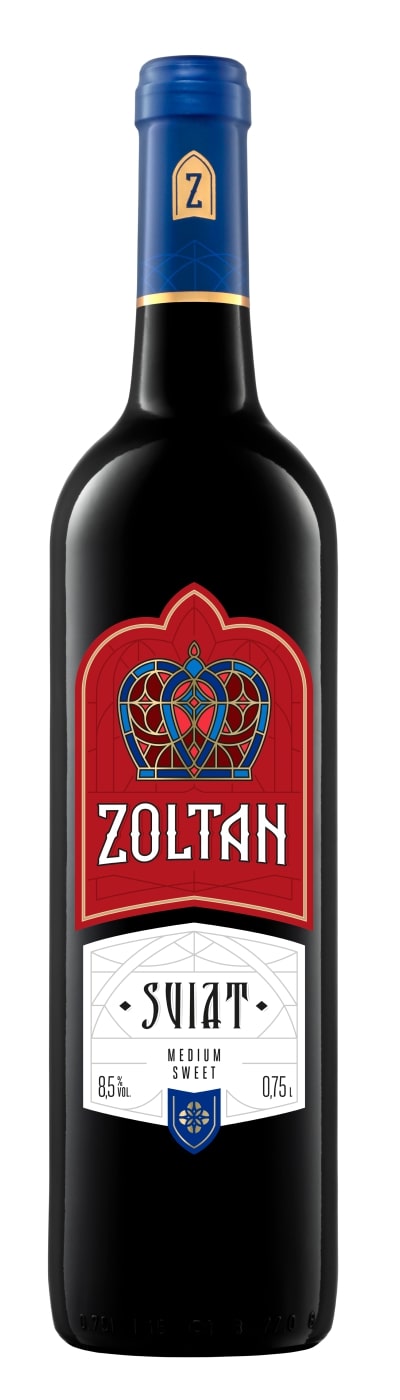 Vaisių uogų vyno gėrimas SVIA, 8,5 %, 0,7 l