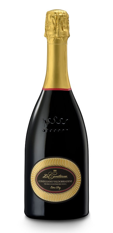 Sparkling wine LE CONTESSE Prosecco DOCG Treviso, extra dry, 11%, 0.75 l