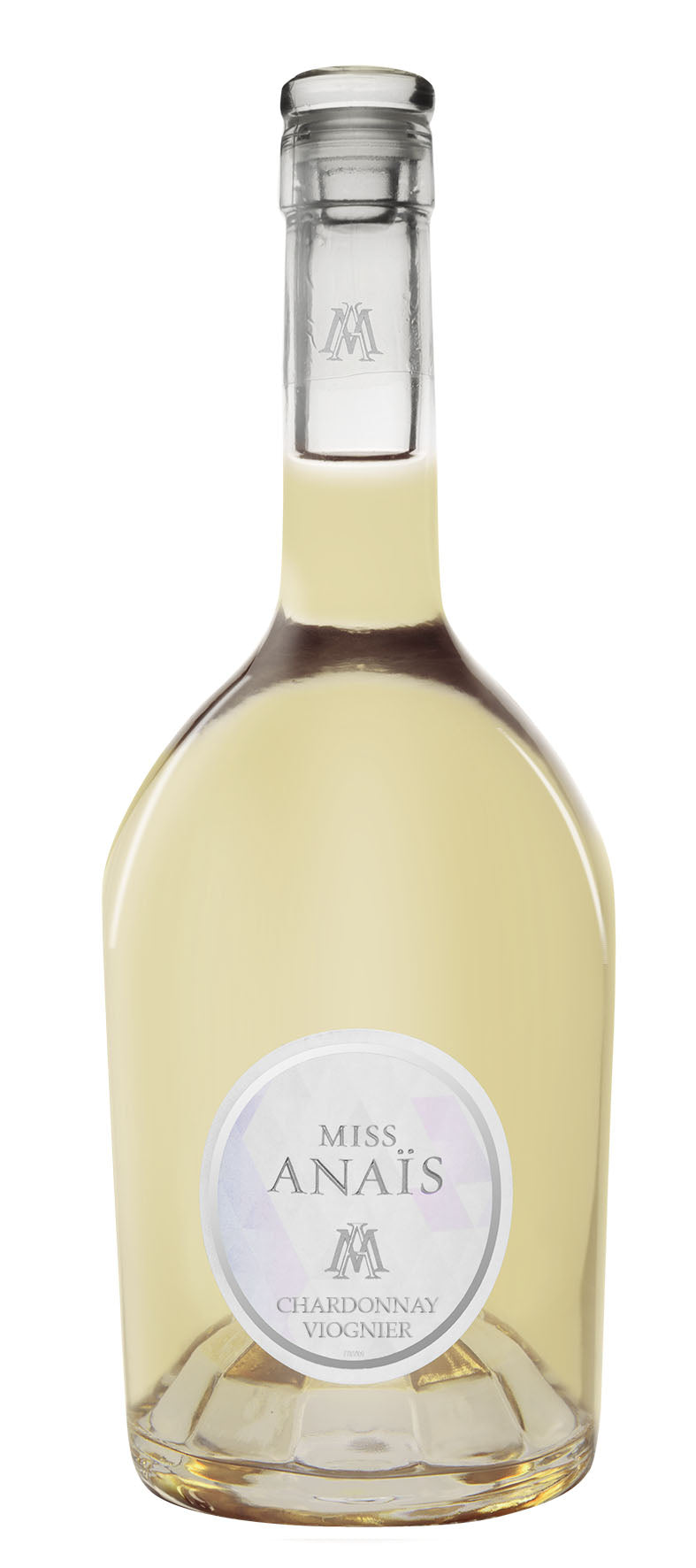 Vynas Miss Anais, Chardonnay Viognier, baltas, 13%, 0,75 l