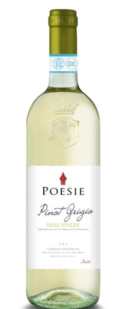 Wine POESIE Pinot Grigio, 12%, 0.75 l