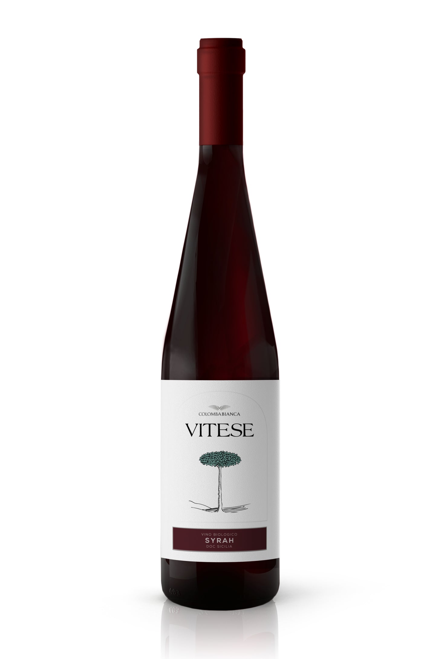Vynas, Vitese Syrah DOC Sicilia, raudonas, 14%, 0,75l, LT-EKO-001