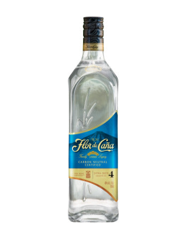 Romas FLOR DE CANA 4 Extra Seco, 40%, 0,7 l