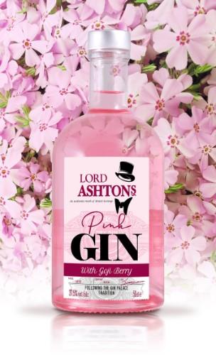 LORD ASHTON Pink Gin 37.5%, 0.5l