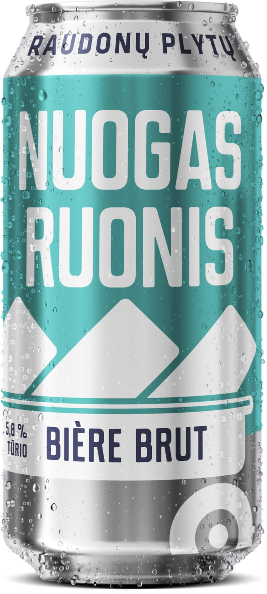 Alus RAUDONŲ PLYTŲ Nuogas Ruonis, 5.8%, 0,44L, skardinė