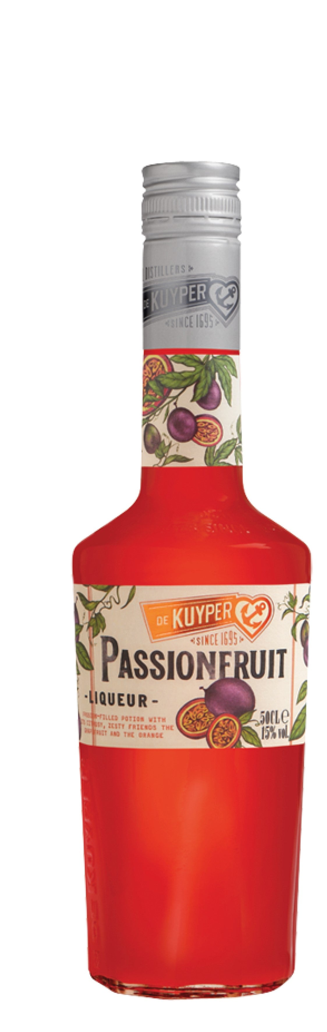 Likeris DE KUYPER Passion Fruit, 15%, 0,5 l